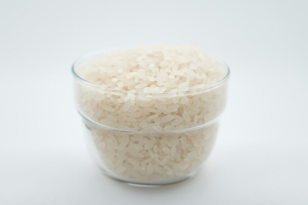 Rice grains
